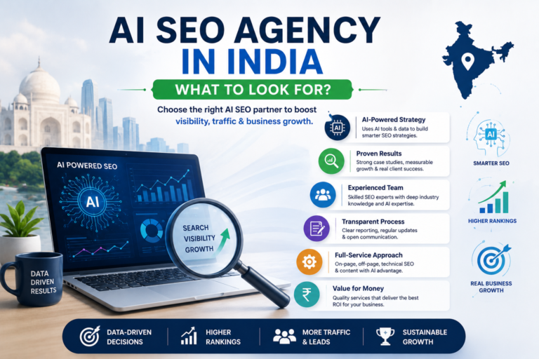 AI SEO Agency in India: What to Look for Before You Hire One