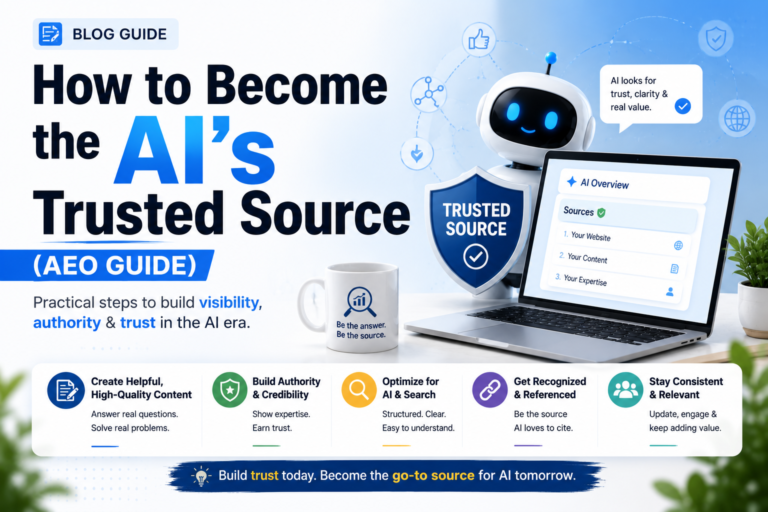 How to Become the AI’s Trusted Source: AEO Best Practices for AI Search Visibility