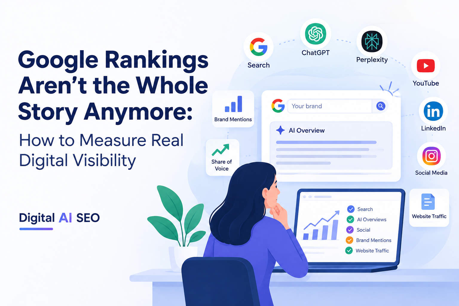 Google Rankings Aren't the Whole Story Anymore: How to Measure Real Digital Visibility